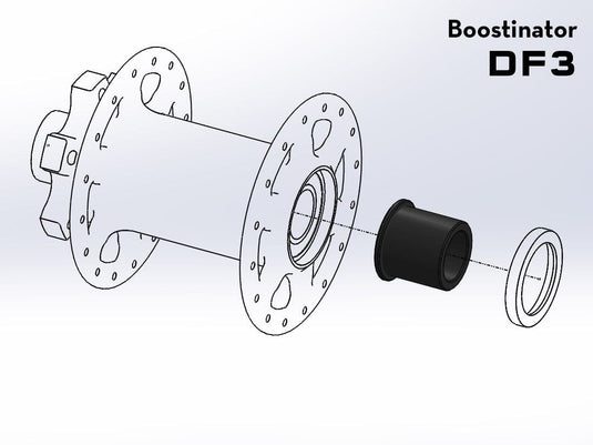 Wolf Tooth and Lindarets Boostinator, Front, Hope Pro 4 EVOand Pro 2 EVO