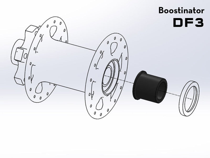 Load image into Gallery viewer, Wolf Tooth and Lindarets Boostinator, Front DT 190/240
