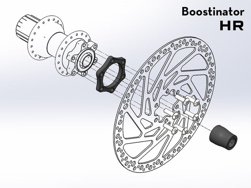 Load image into Gallery viewer, Wolf Tooth and Lindarets Boostinator, Front DT 190/240
