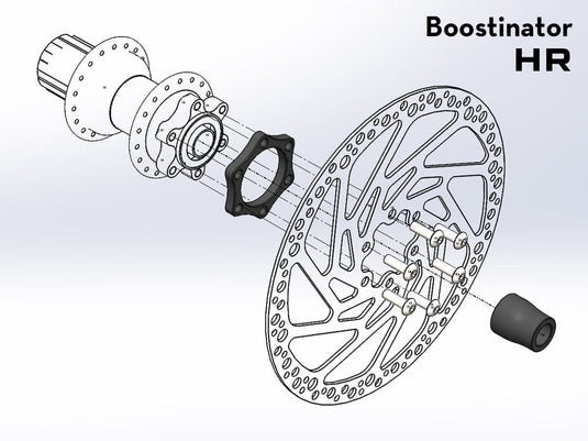 Wolf Tooth and Lindarets Boostinator, Front DT 190/240