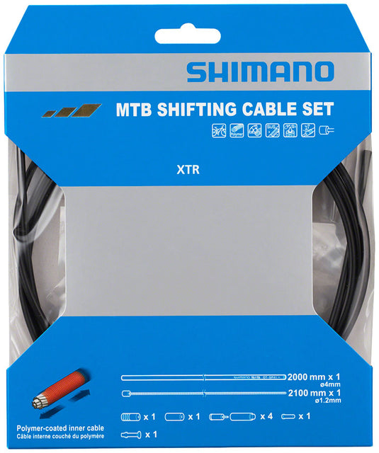 Shimano MTB Polymer Shift Cable Set - Rear