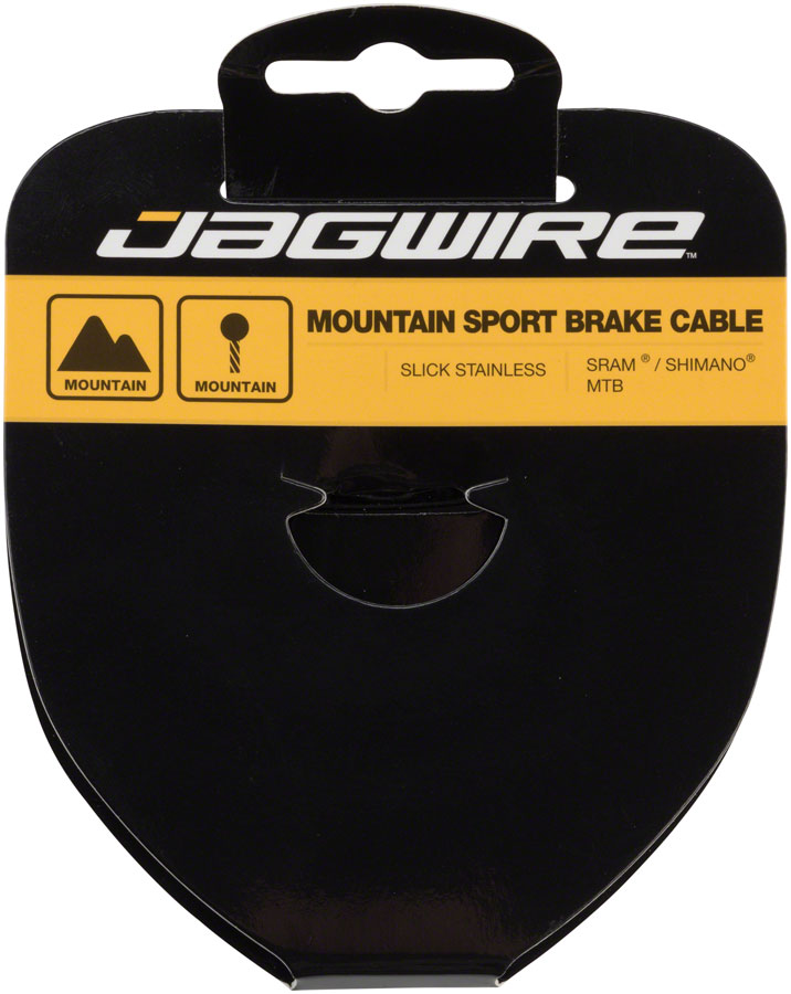 Load image into Gallery viewer, Pack of 2 Jagwire Sport Brake Cable 1.5x2000mm Slick Stainless SRAM/Shimano MTB
