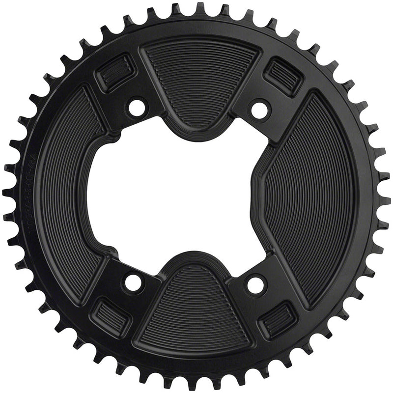 Load image into Gallery viewer, Wolf Tooth Aero 110 Asymmetric BCD Chainring - 48t, 110 Asymmetric BCD, 4-Bolt, Drop-Stop ST, For Shimano GRX 800
