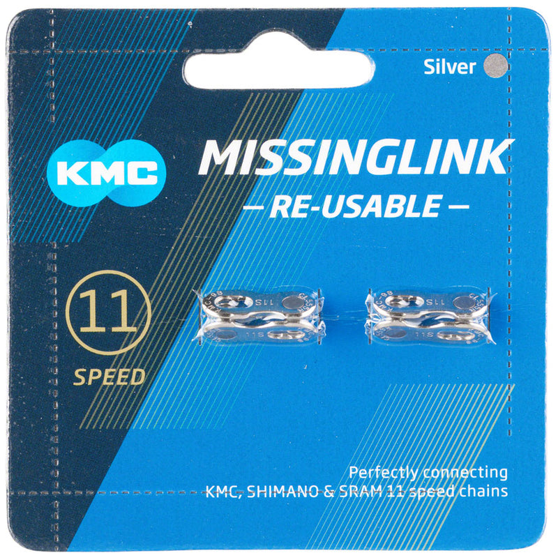 Load image into Gallery viewer, Pack of 2 KMC 11R Missing Master Link 11-Speed, For Shimano, SRAM, and KMC
