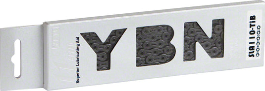 YBN Ti-Nitride Chain 11-Speed 116 Links Black Reusable Master Link