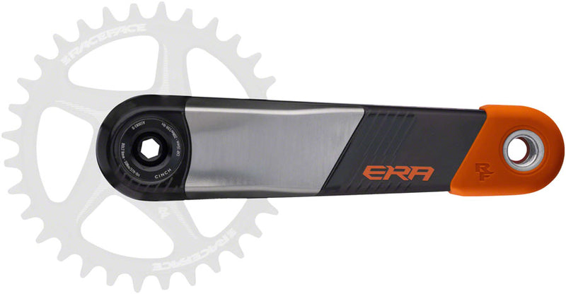 Load image into Gallery viewer, RaceFace ERA Crankset - 175mm, Direct Mount, 136mm Spindle with CINCH Interface, Carbon, Orange
