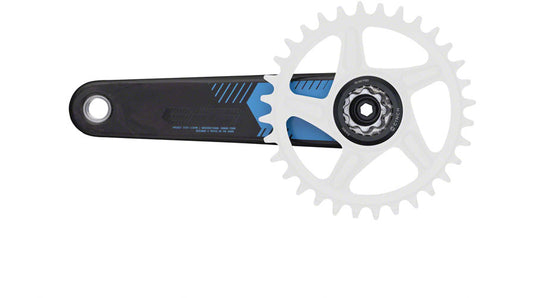 RaceFace ERA Crankset - 175mm, Direct Mount, 136mm Spindle with CINCH Interface, Carbon, Blue