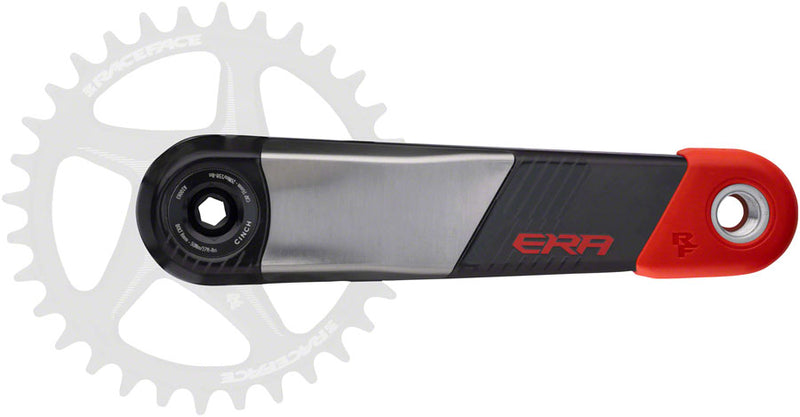 Load image into Gallery viewer, RaceFace Era Crankset - 160mm, Direct Mount, 136mm Spindle with CINCH Interface, Carbon, Red
