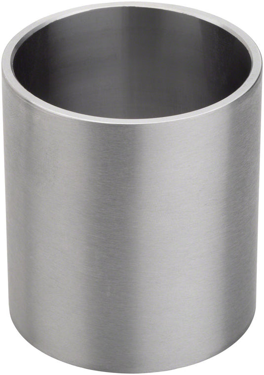 Problem Solvers Eccentric Bottom Bracket Shell, 54mm diameter, 66mm width, Silver