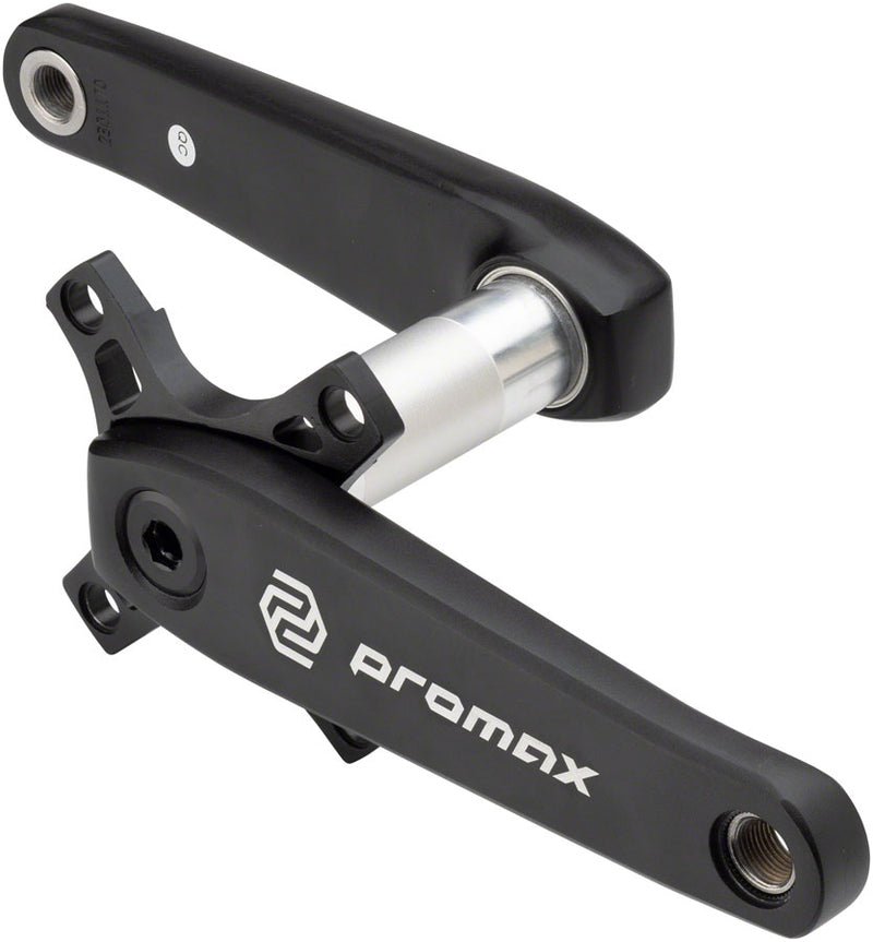 Load image into Gallery viewer, Promax HF-3 Hollow Hot Forged Crankset - 170mm, 2-PC, Direct Mount SRAM 3-Bolt, 30mm Spindle, Black
