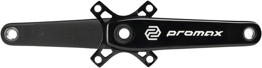 Promax HF-2 Crankset - 170mm, 24mm Spindle, 2-Piece, Black