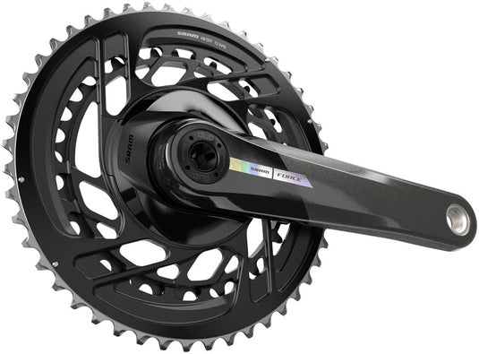 SRAM Force Crankset - 172.5mm, 2x 12-Speed, 48/35t, Direct Mount, DUB Spindle Interface, Iridescent Gray, D2