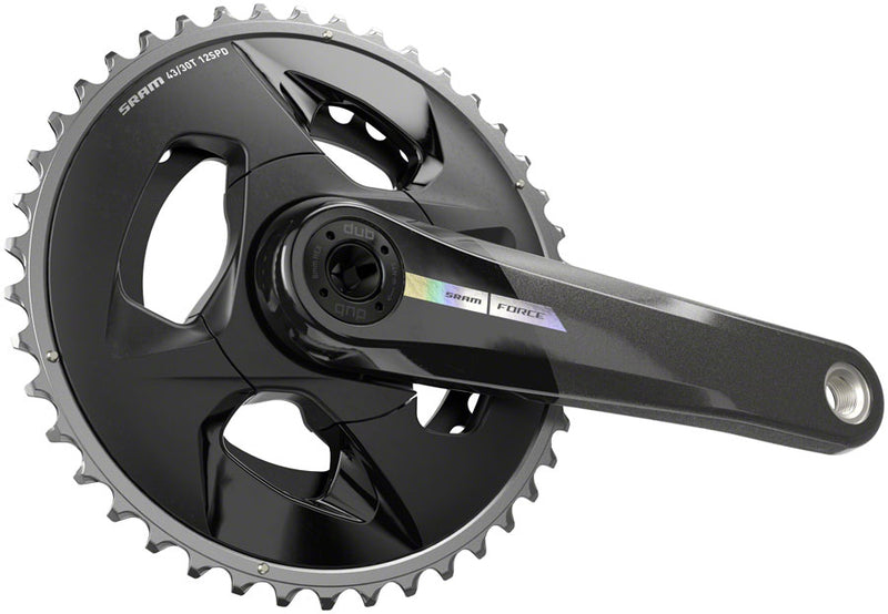 Load image into Gallery viewer, SRAM Force Wide Crankset - 165mm, 2x 12-Speed, 43/30t, 94 BCD, DUB Spindle Interface, Iridescent Gray, D2
