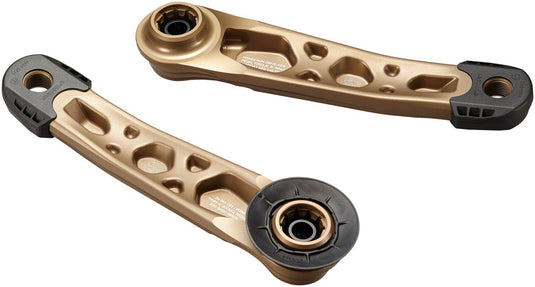 Helix R e*spec AL Crank Arm Set - 160mm, BOSCH Gen4-Brose S Mag-TQ HPR50, with Self Extractor, Bronze