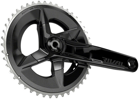 SRAM Rival AXS Crankset 170mm 12-Speed 46/33t 107 BCD DUB Spindle