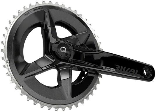 SRAM Rival AXS Crankset with Quarq Power Meter 160mm 12-Speed 48/35t Yaw