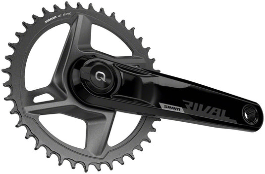 SRAM Rival 1 AXS Wide Power Meter Crankset 172.5mm 12-Speed 40t Black