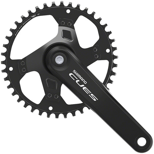 Shimano-CUES-FC-U4000-1-Crankset-170-mm-Single-9-Speed-CKST2617-Bicycle-Crankset