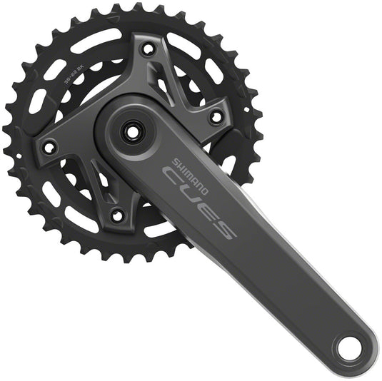 Shimano-CUES-FC-U6000-2-Crankset-170-mm-Double-9-Speed-CKST2603-Bicycle-Crankset