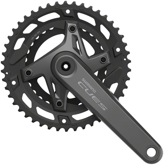 Shimano-CUES-FC-U6000-2-Crankset-180-mm-Double-9-Speed-CKST2599-Bicycle-Crankset