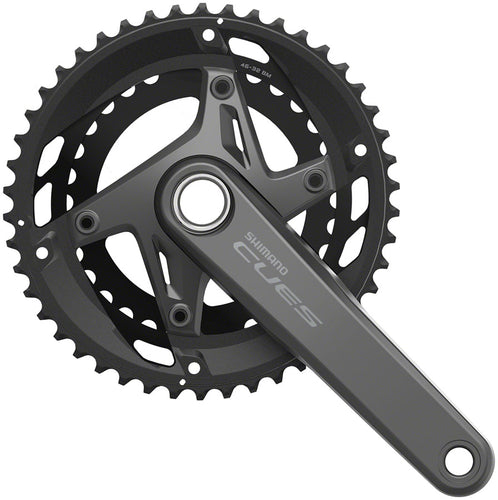 Shimano-CUES-FC-U6010-2-Crankset-175-mm-Double-11-Speed-CKST2612-Bicycle-Crankset