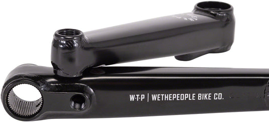 We The People Logic Cranks 170mm Steel Single Speed 4130 Chromoly Tubing