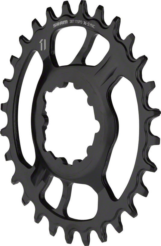 SRAM X-Sync Chainring 28t Direct Mount 10/11-Speed Steel Black Mountain Bike