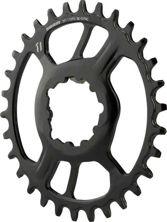 SRAM X-Sync Chainring 30t SRAM Direct Mount 10-Speed Steel Black MTB Road