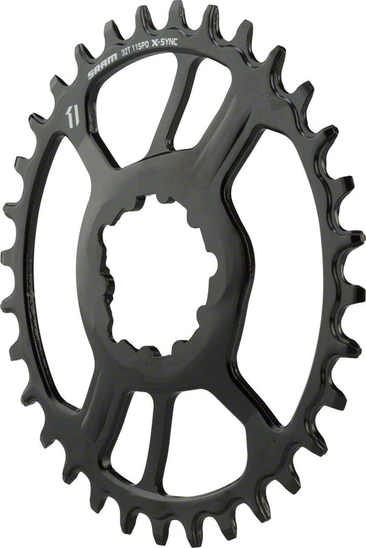 SRAM X-Sync Chainring 32t Direct Mount 10/11-Speed Steel Black Mountain Bike