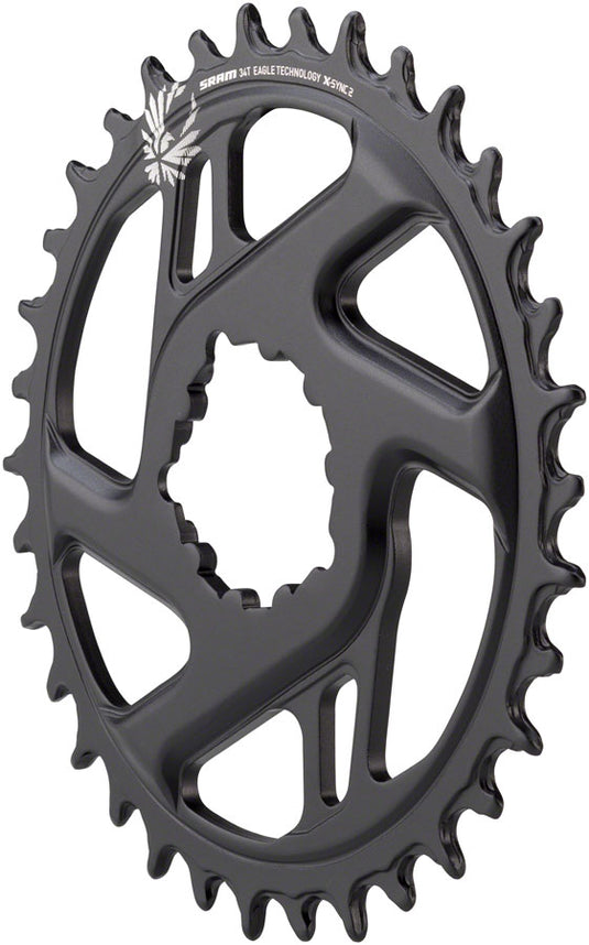 SRAM-Chainring-34t-SRAM-Direct-Mount-CK6504-Direct-Mount-MTB-Chainrings