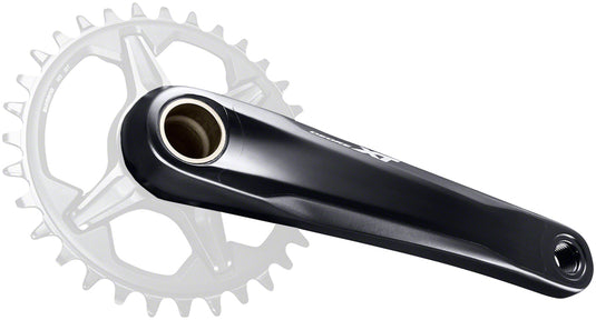 Shimano Deore XT FC-M8100-1 Crankset 165mm 12-Speed Direct Mount Black