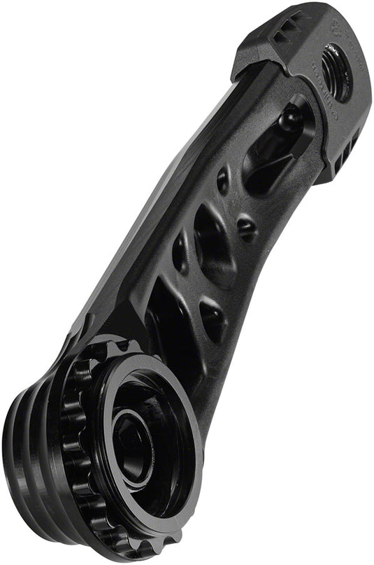 e*thirteen Helix R Crankset - 170mm, 73mm, 30mm Spindle with e*thirteen P3 Connect Interface, Black