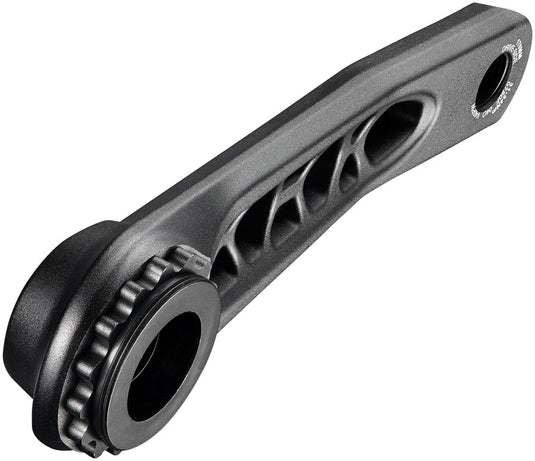 e*thirteen Helix Crankset - 170mm, 73mm, 24mm Spindle with e*thirteen P3 Connect Interface, Black