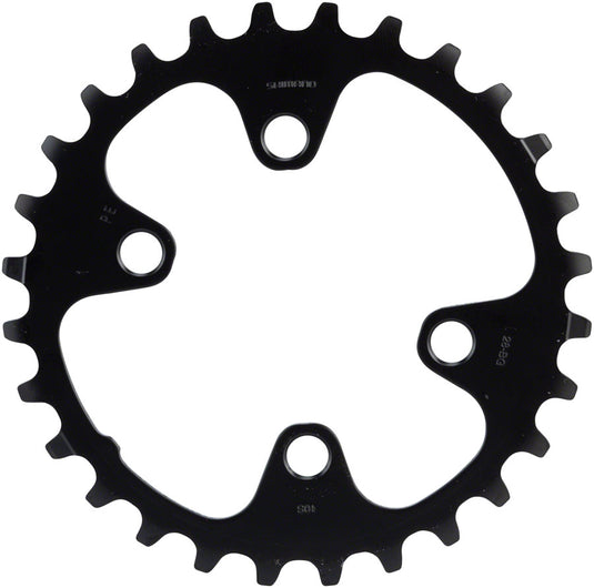 Shimano Deore FC-M6000 Chainring 28t 64 BCD Asymmetric 10-Speed Aluminum Black