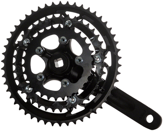 Samox R3s Crankset 170mm 10-Spd 50/39/30t 130/74 BCD Triple Chainring