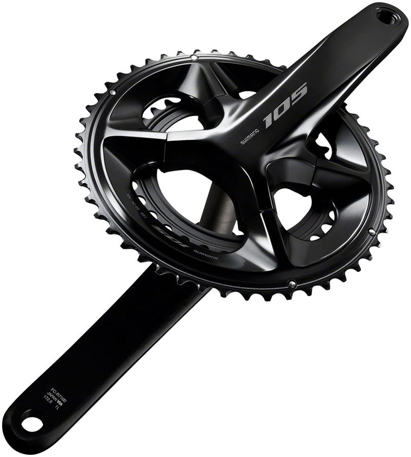 Load image into Gallery viewer, Shimano 105 FC-R7100 Crankset 160mm 12-Speed 50/34t 110 Asymmetric BCD
