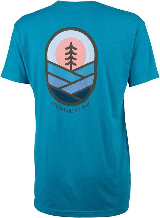 Salsa Lone Pine Men's T-Shirt - Teal, X-Large