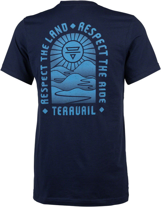 Teravail Landmark T-Shirt - Navy, Unisex, 2X-Large