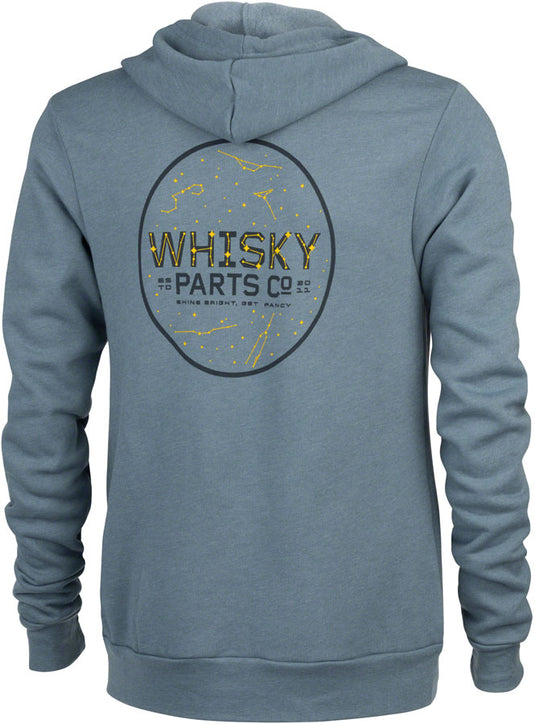 Whisky Stargazer Hoodie - Heather Slate, Unisex, Large