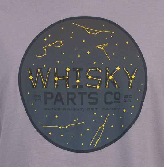 Whisky Stargazer T-Shirt - Storm, Unisex, X-Small