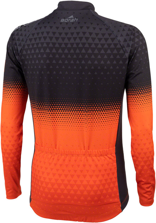 45NRTH Last Light Thermal Long Sleeve Jersey - Men's, Orange/Black, Small