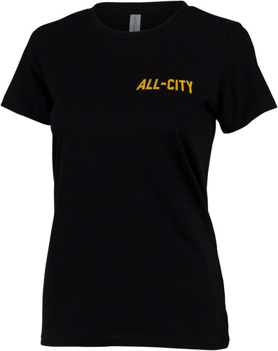 All-City-Club-Tropic-T-Shirt-Women's-Casual-Shirt-Small-TSRT3476