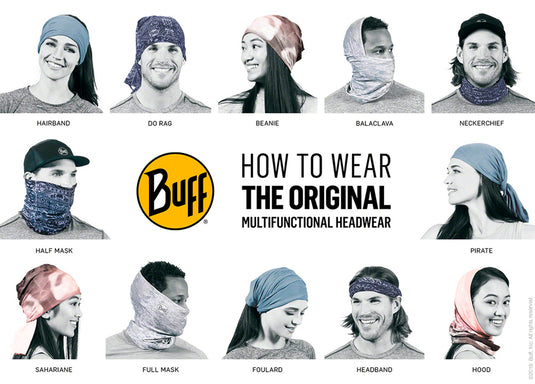 Buff Coolnet UV+ MultiFunctional Headwear - Azir, One Size