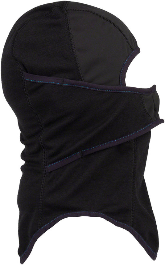 45NRTH 2024 Baklava Winter Cycling Balaclava - Black, Small / Medium