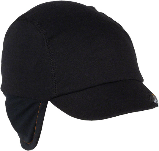 45NRTH 2023 Greazy Cycling Cap - Black, Small/Medium