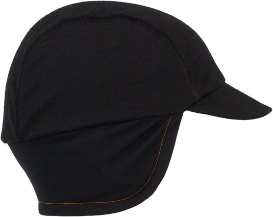 45NRTH 2023 Greazy Cycling Cap - Black, Small/Medium