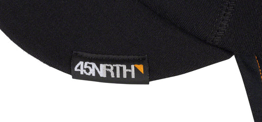 45NRTH 2023 Greazy Cycling Cap - Black, Small/Medium