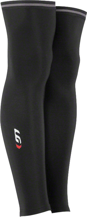 Garneau Zip Leg Warmer 2: Pair~ Black~ XL