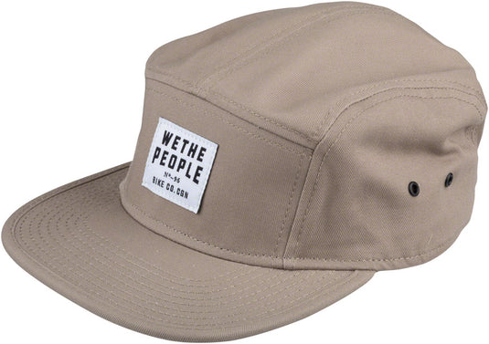 We The People WTP-CGN 5 Panel Cap - Beige, One Size