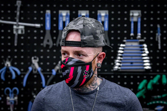 Muc-Off Reusable Face Mask - Bolt, Small UV and Water Resistant